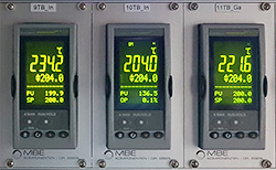 PID controllers in rack