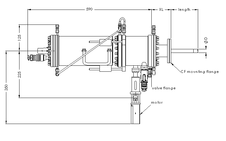 Schematic drawing VGCS