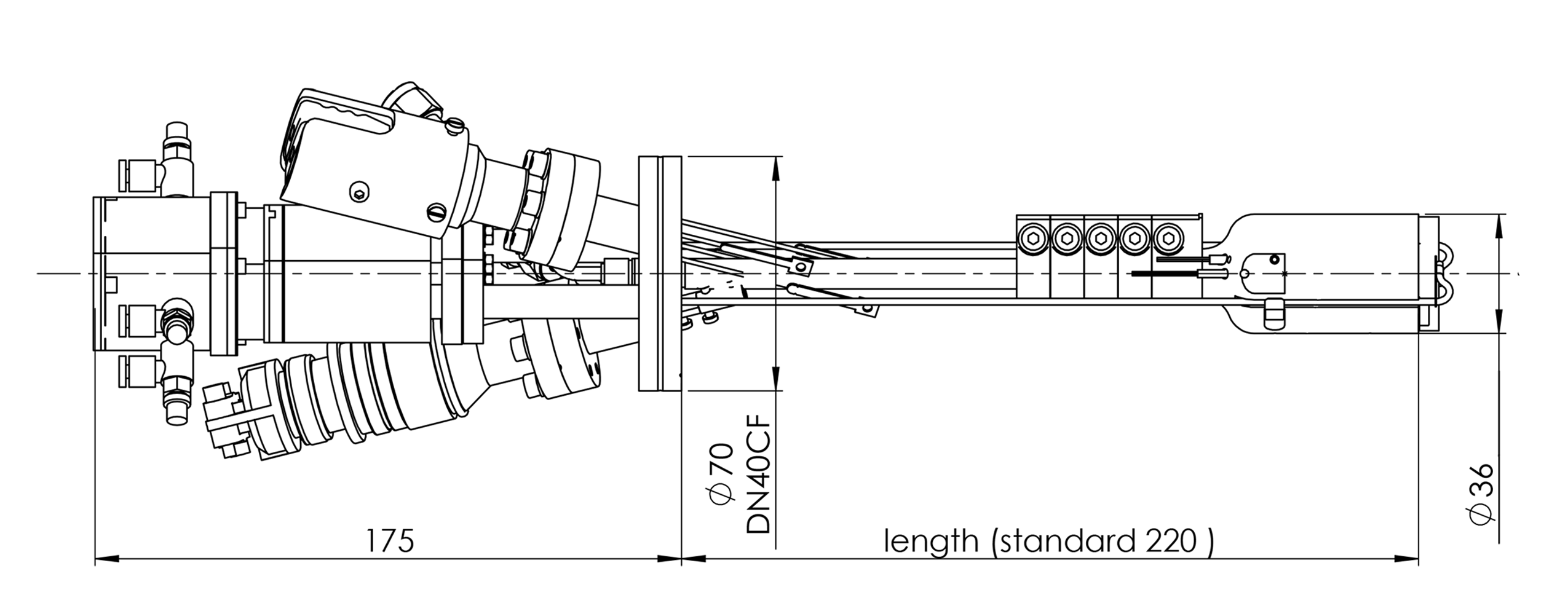 Schematic drawing DCS