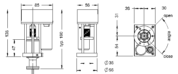 Schematic drawing RSM