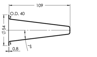 Crucible C60-54