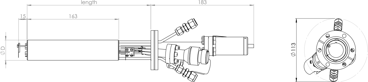 Schematic drawing WEZ